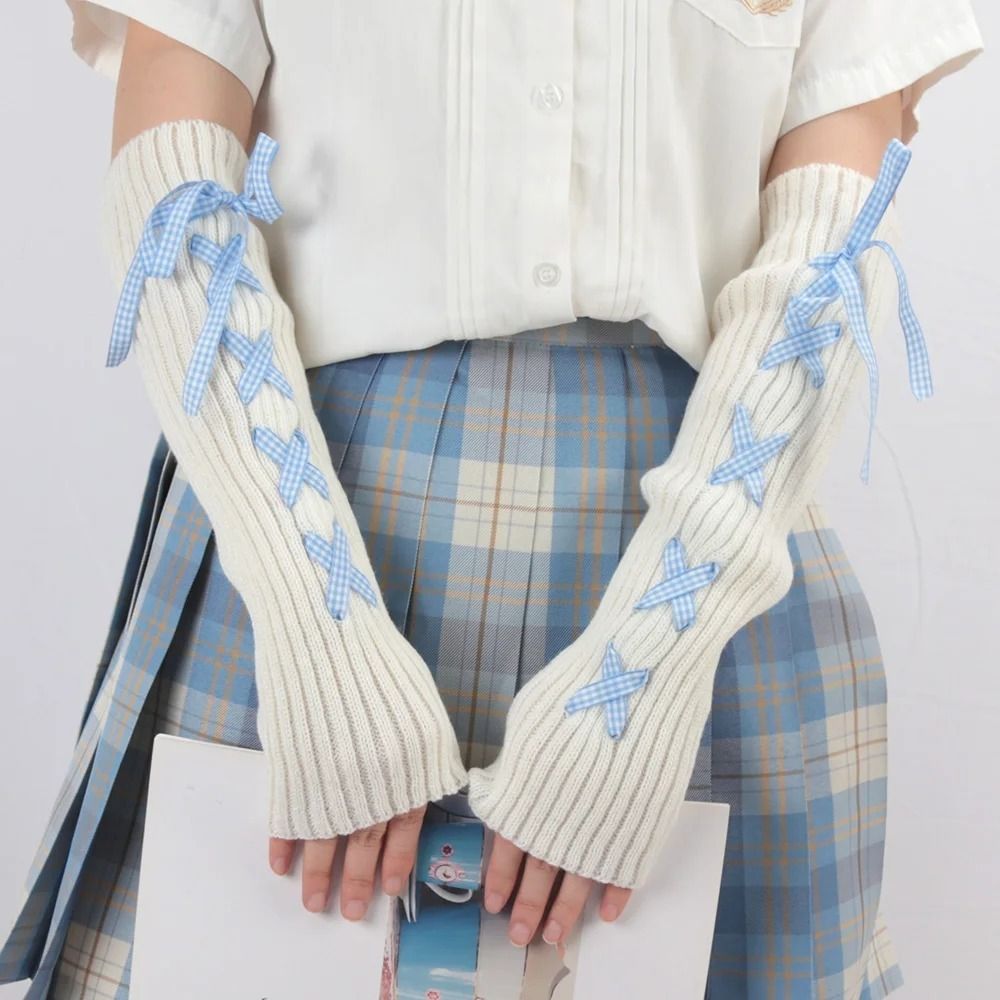 Fingerless Glove Knit - Новинка 2024 года: женские осенне-зимние вязаные