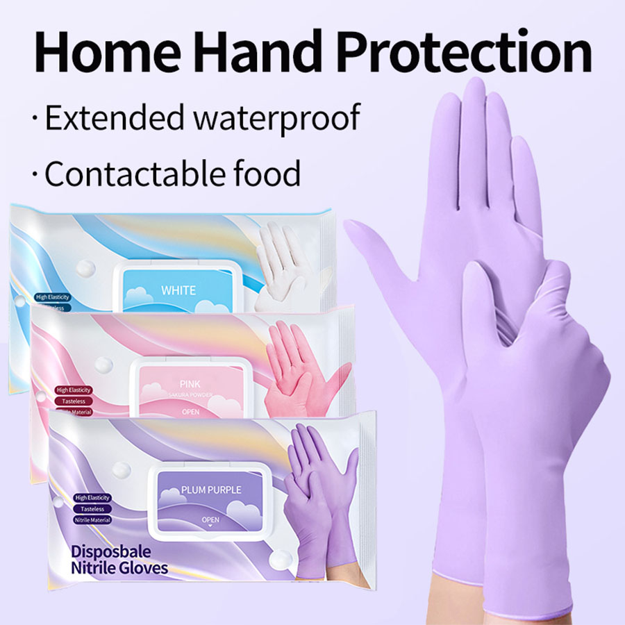 Одноразовые нитриловые перчатк – обзор и цена Exam Glove Nitrile